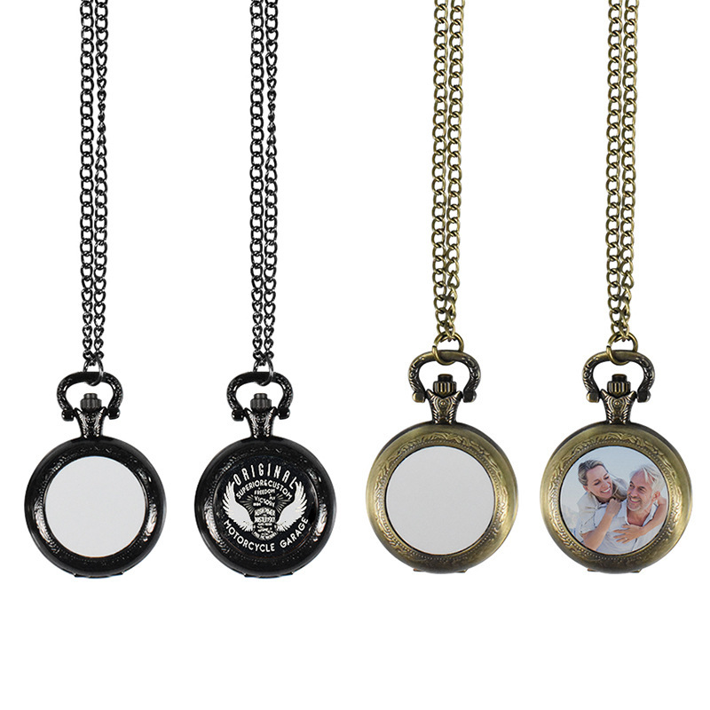 Men'S Fashion Old Money - Custom Vintage Metal Pocket Watch Pendant