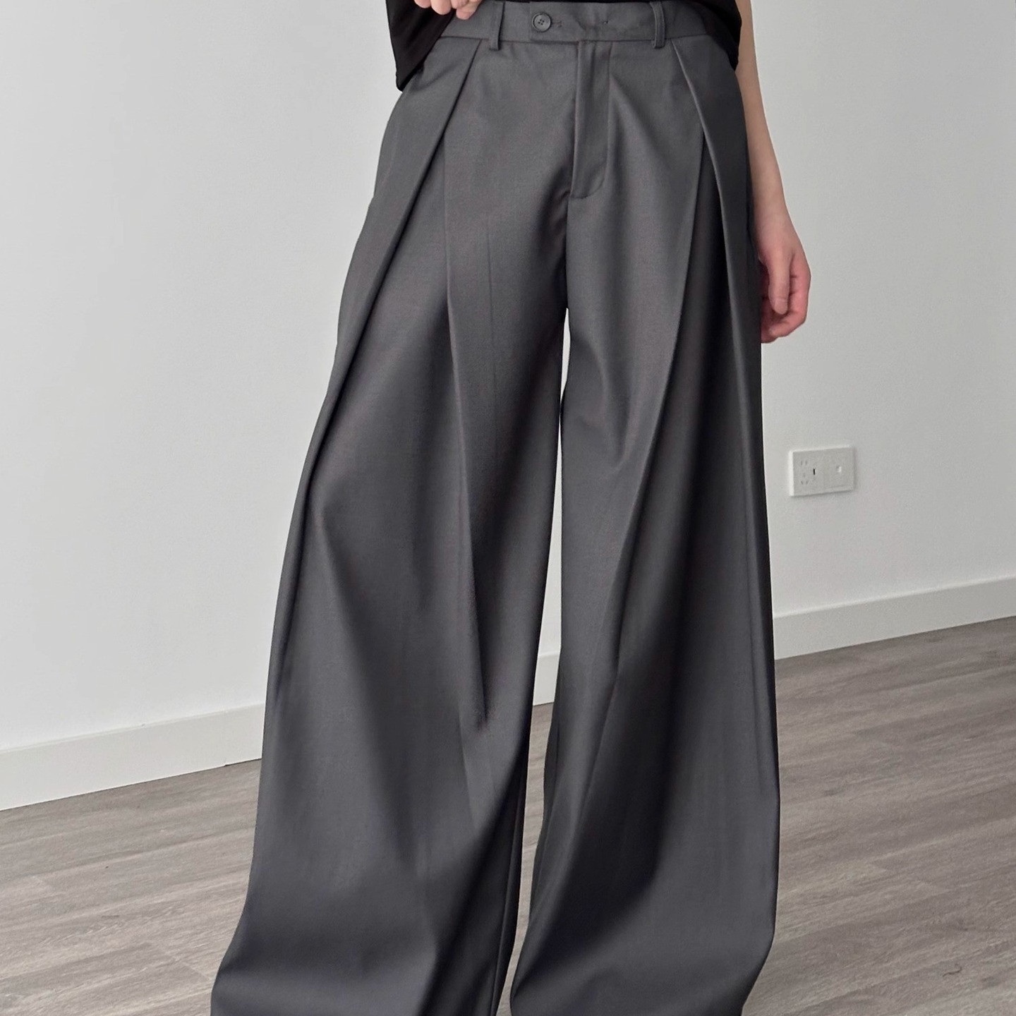 Men'S Dress Pants Fashion - 2025 New Black Suit Pants Men
