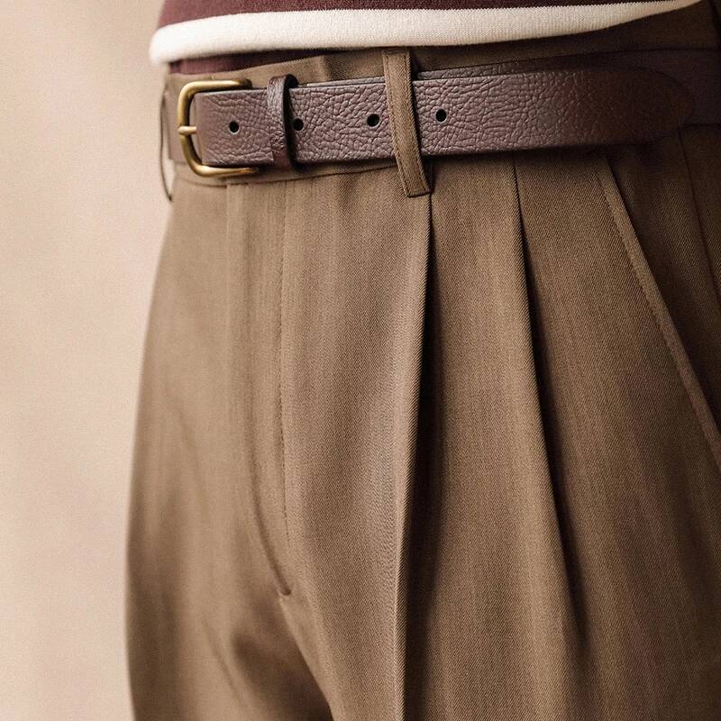 Men'S Dress Pants Fashion - 2025 Autumn Straight Pants Men Trousers