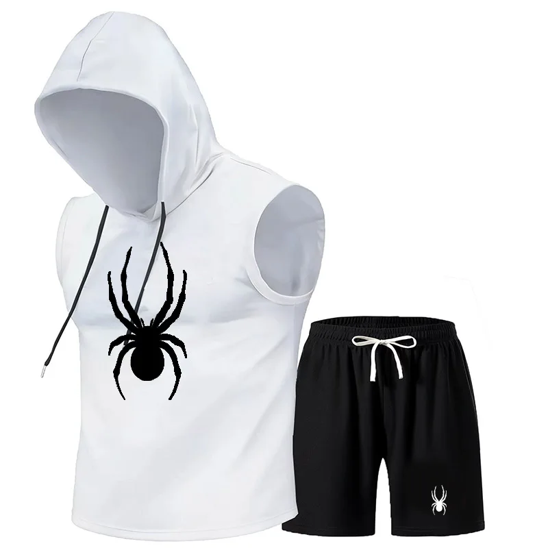 Brand  Summer Men's Two Piece  - Men'S Fashion V Neck T Shirts ulasan dan harga