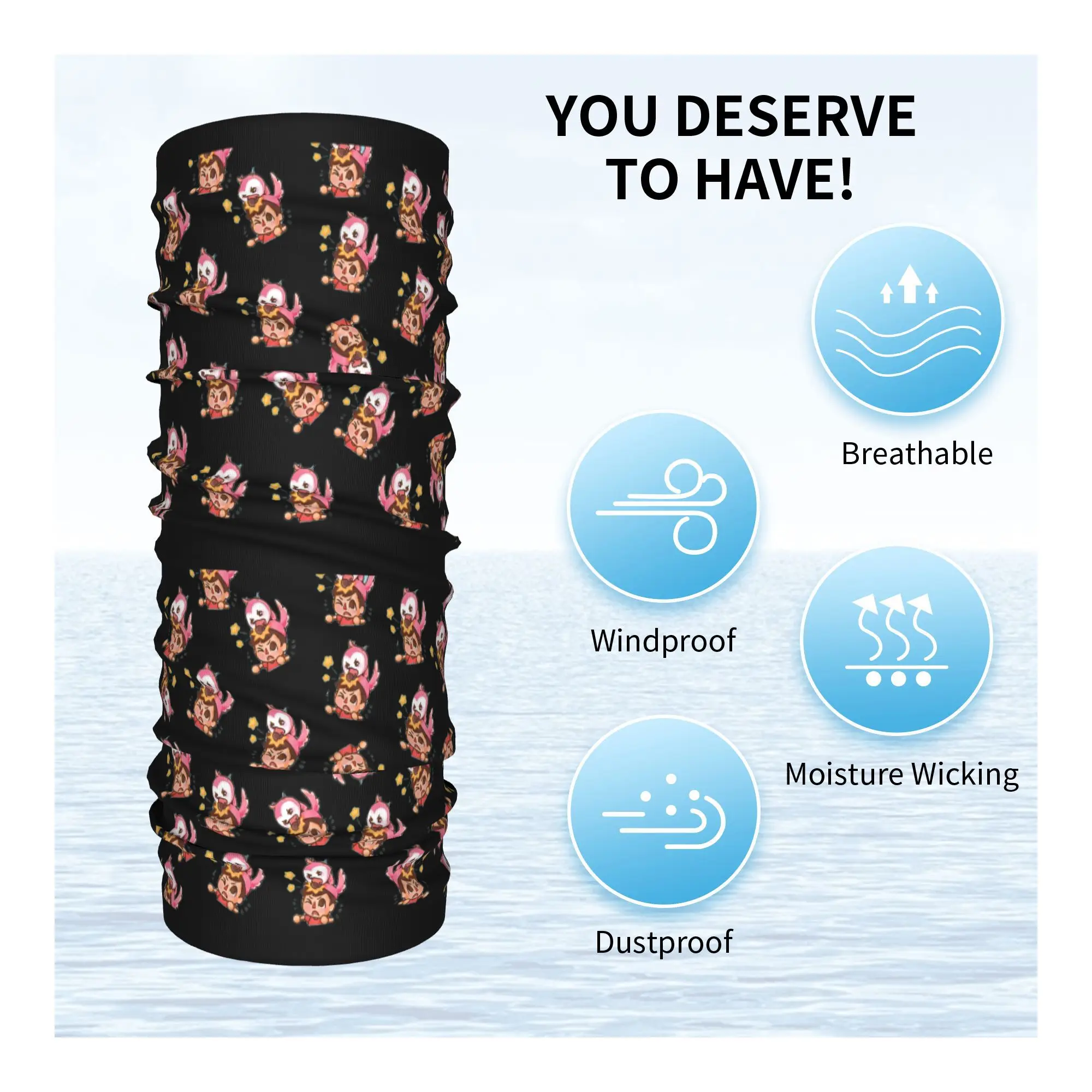 Flamingo Youtuber Bandana Neck - Men Fashion Youtubers ulasan dan harga