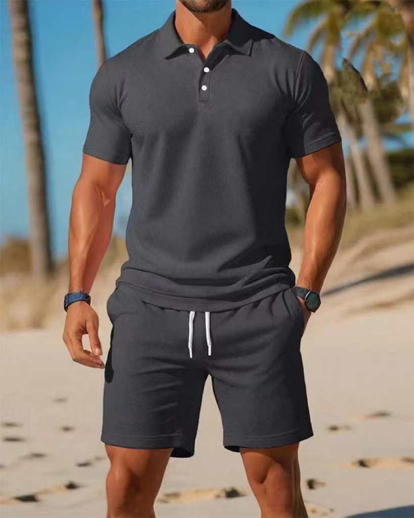 Summer Casual Versatile Fashio - Men'S Fashion Polo Shirt ulasan dan harga