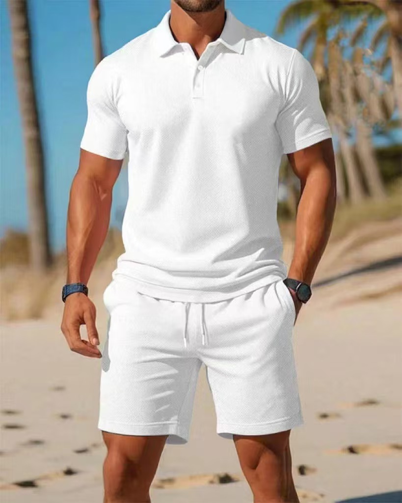 Summer Casual Versatile Fashio - Men'S Fashion Polo Shirt ulasan dan harga