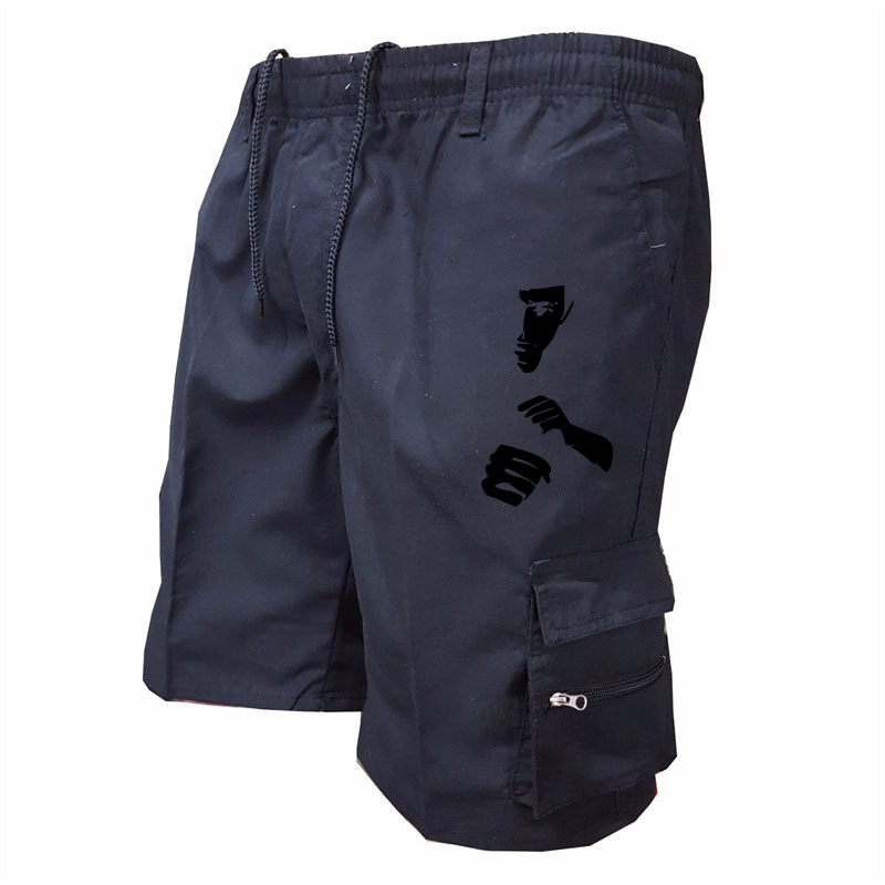 Fashion Print Workwear Shorts  - Mens Fashion Workwear ulasan dan harga
