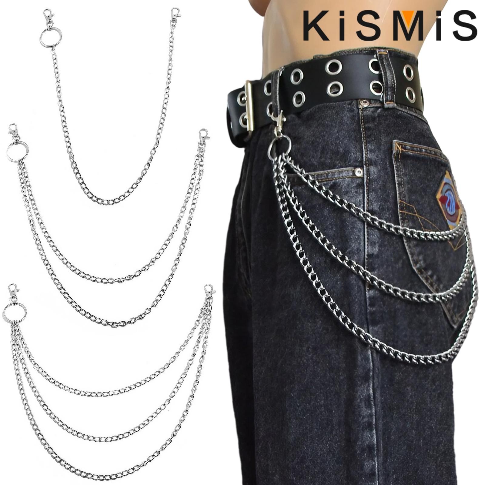 KISMIS 1PC Punk Street keychai - Men Fashion Key ulasan dan harga