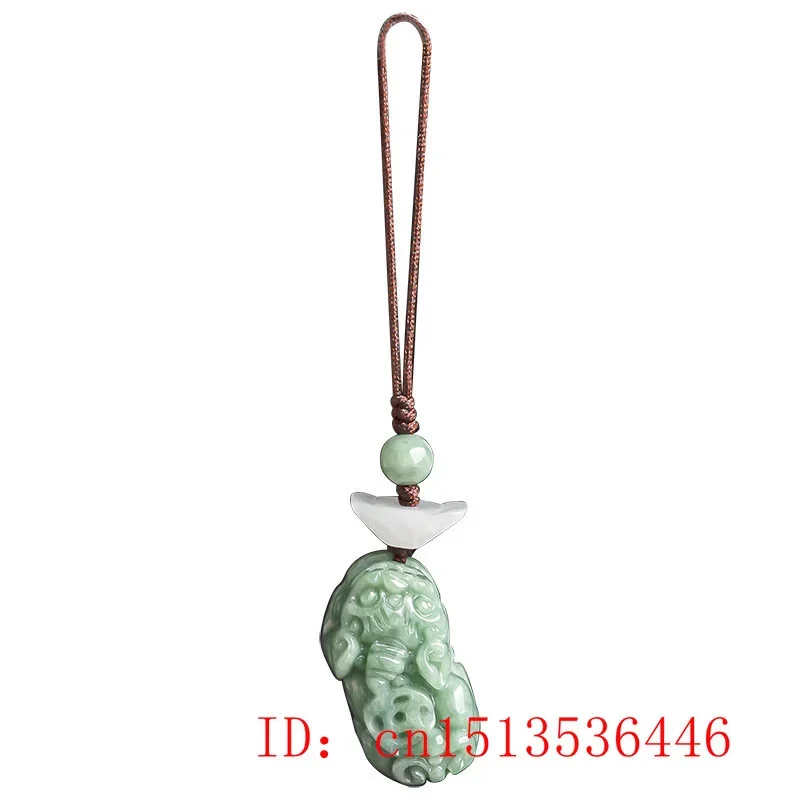 Burmese Emerald Pixiu Yuanbao  - Men Fashion Key ulasan dan harga