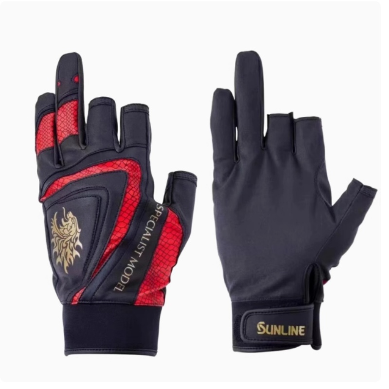 NEW SUNLINE Men Fishing Gloves - Men'S Fashion Gloves ulasan dan harga