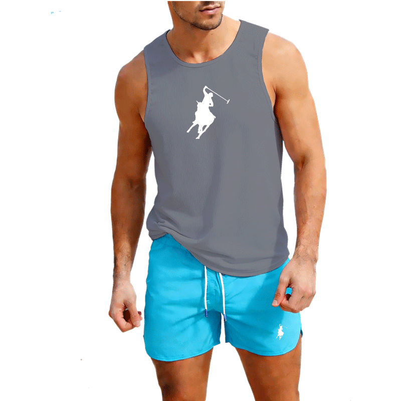 European Men Summer Vest and S - Men'S Fashion ulasan dan harga