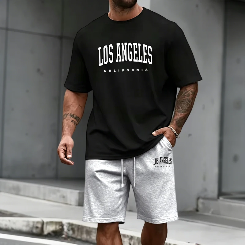 Men's Tracksuit Short Sleeve T - Men'S Fashion Course ulasan dan harga