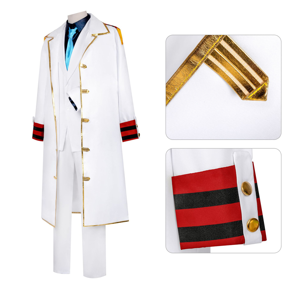 Anime Vice Admiral Monkey·D·Ga - Trench Coat Men ulasan dan harga