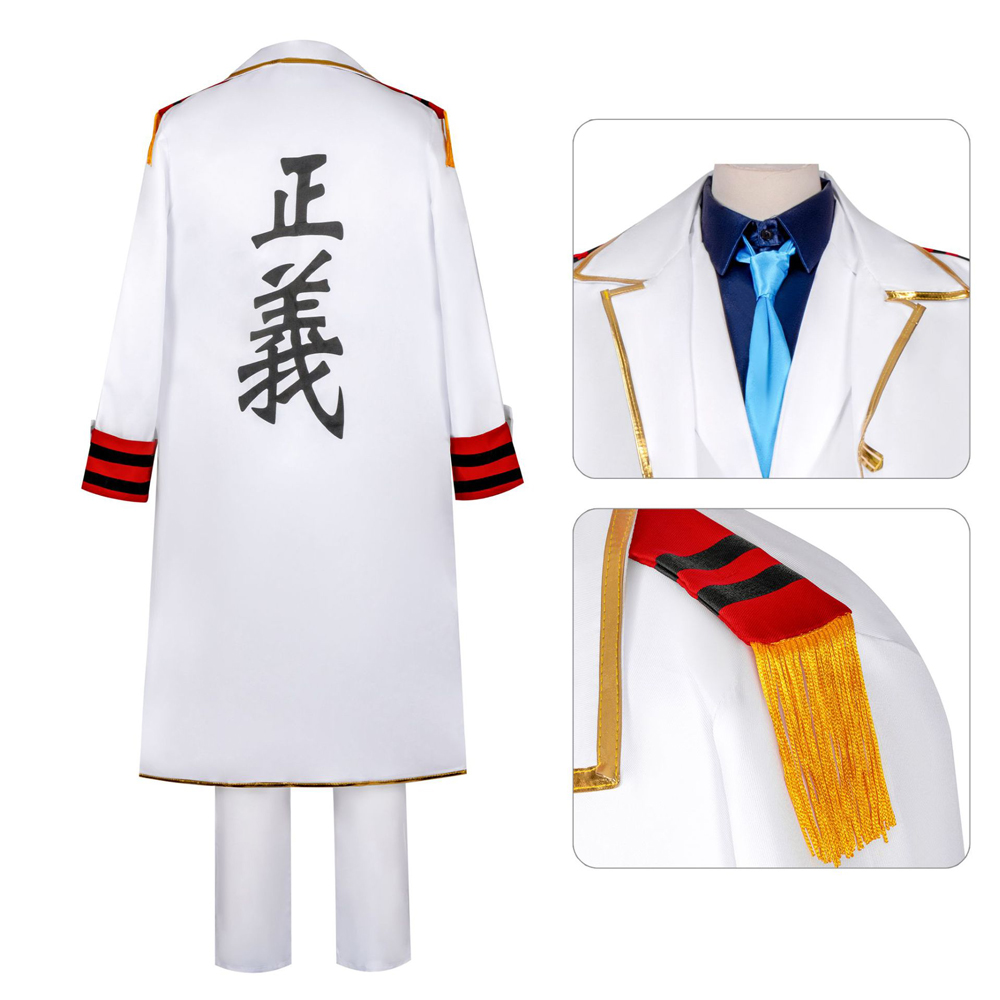 Anime Vice Admiral Monkey·D·Ga - Trench Coat Men ulasan dan harga