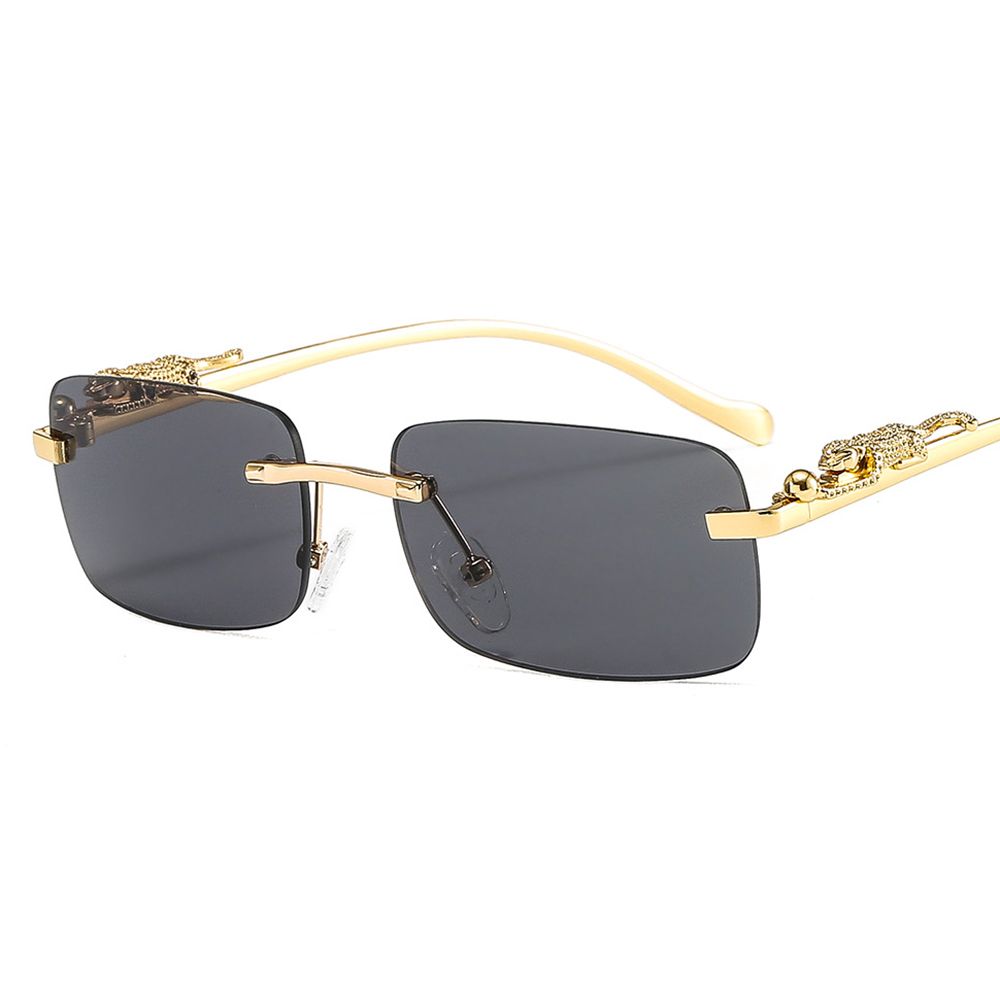 Fashion Vintage Rimless Square - Men'S Fashion Rimless Glasses ulasan dan harga