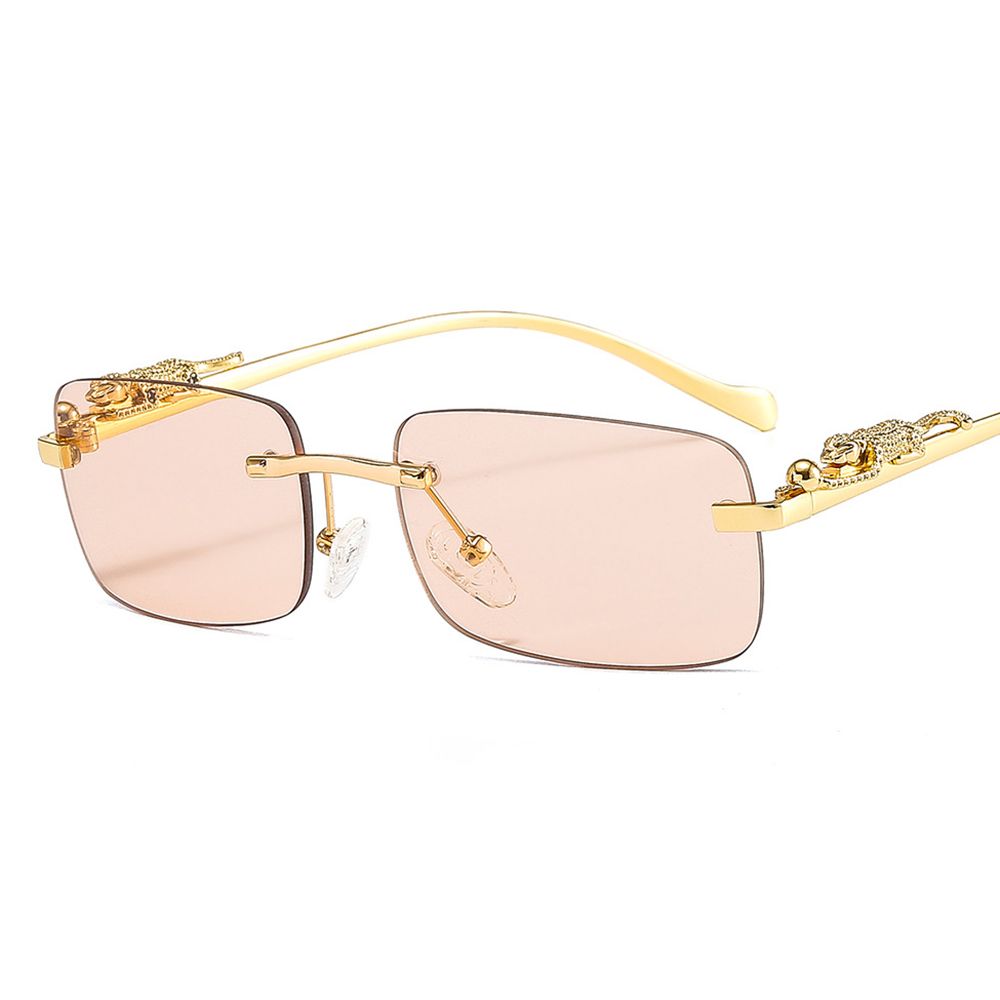 Fashion Vintage Rimless Square - Men'S Fashion Rimless Glasses ulasan dan harga