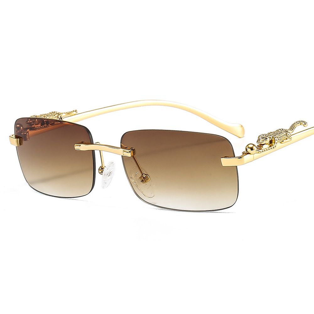 Fashion Vintage Rimless Square - Men'S Fashion Rimless Glasses ulasan dan harga