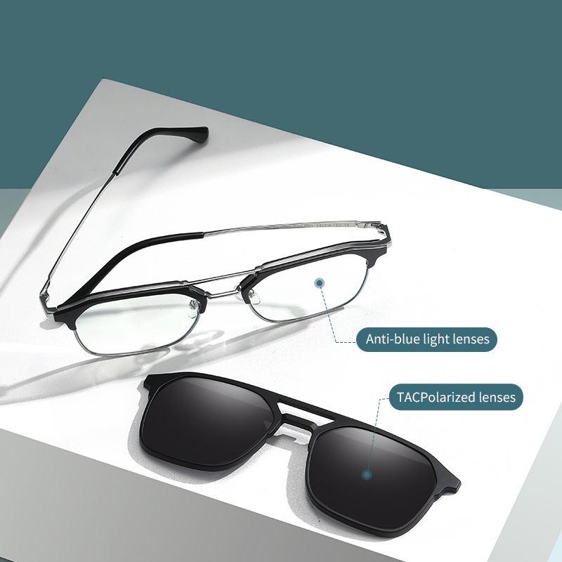 Clip On Polarized Sun Glasses  - Men'S Fashion Old Money ulasan dan harga