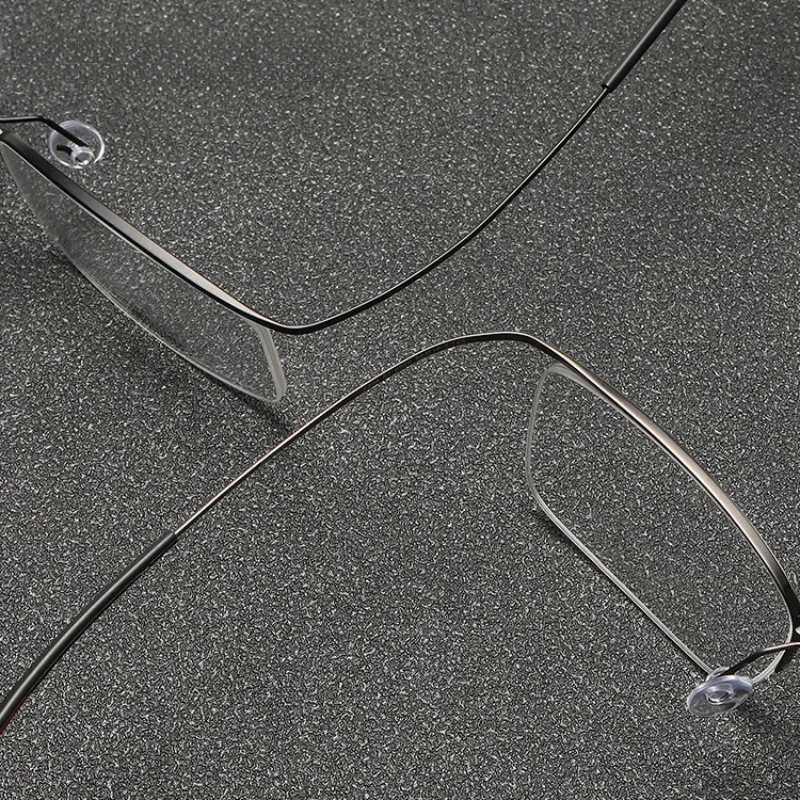 KJDCHD Eyebrow Prue Titanium O - Men'S Fashion Rimless Glasses ulasan dan harga