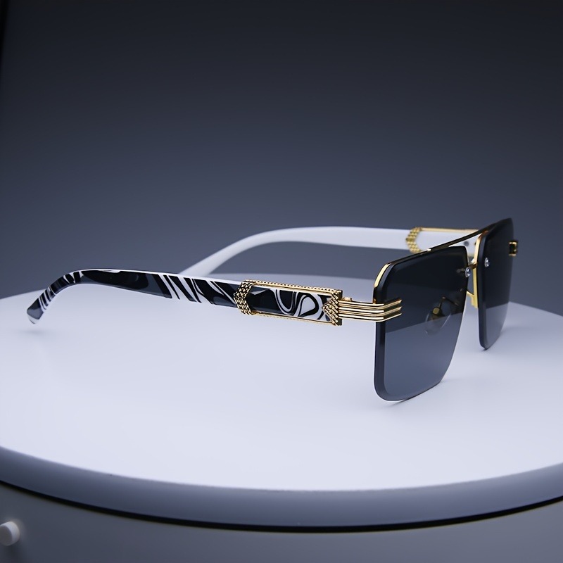 Fashion Women Rimless Sunglass - Men'S Fashion Rimless Glasses ulasan dan harga