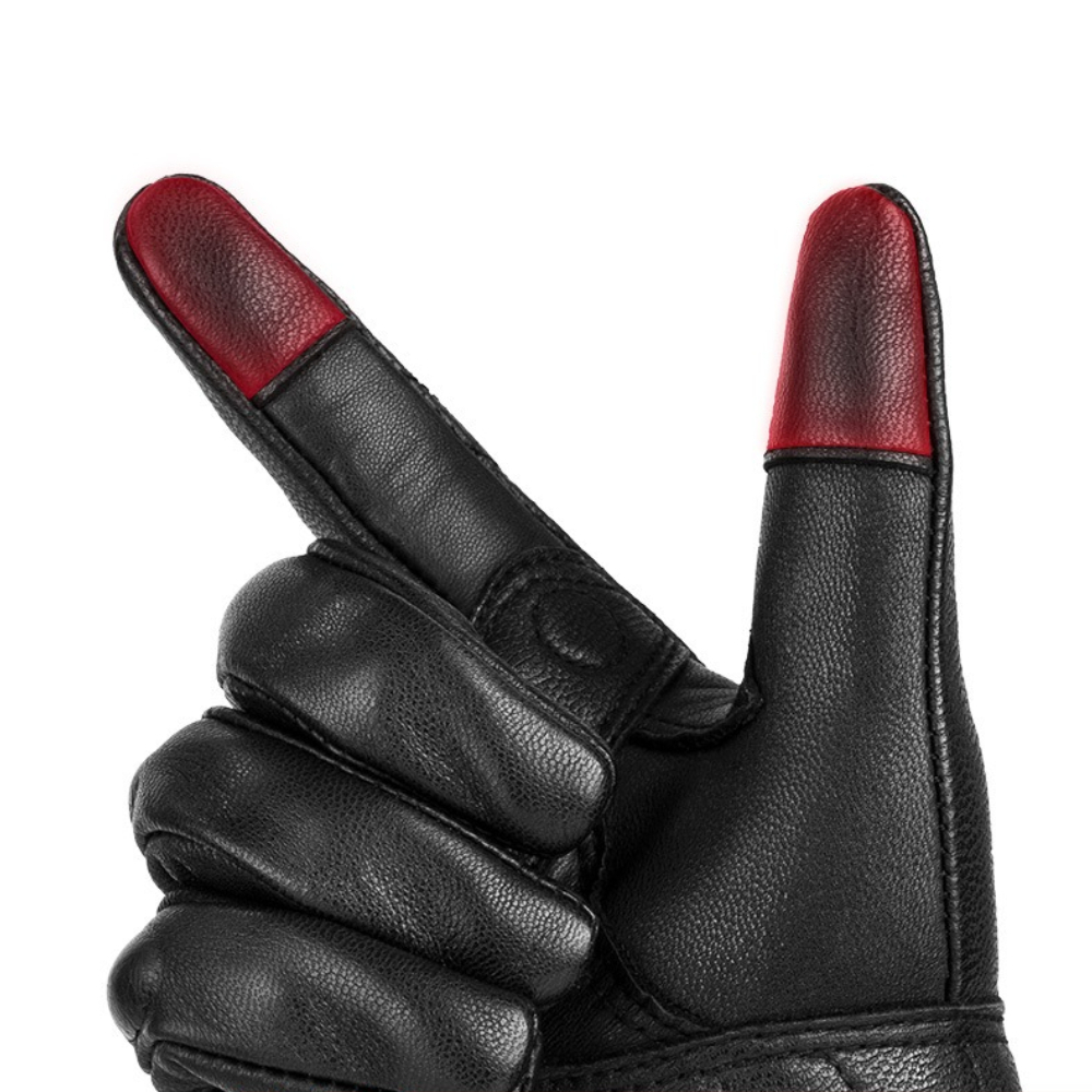 New Vintage Leather Motorcycle - Men'S Fashion Gloves ulasan dan harga