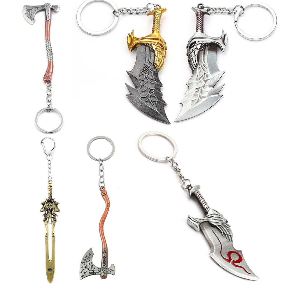 God of War 4 Kratos Sword Keyc - Men Fashion Key ulasan dan harga
