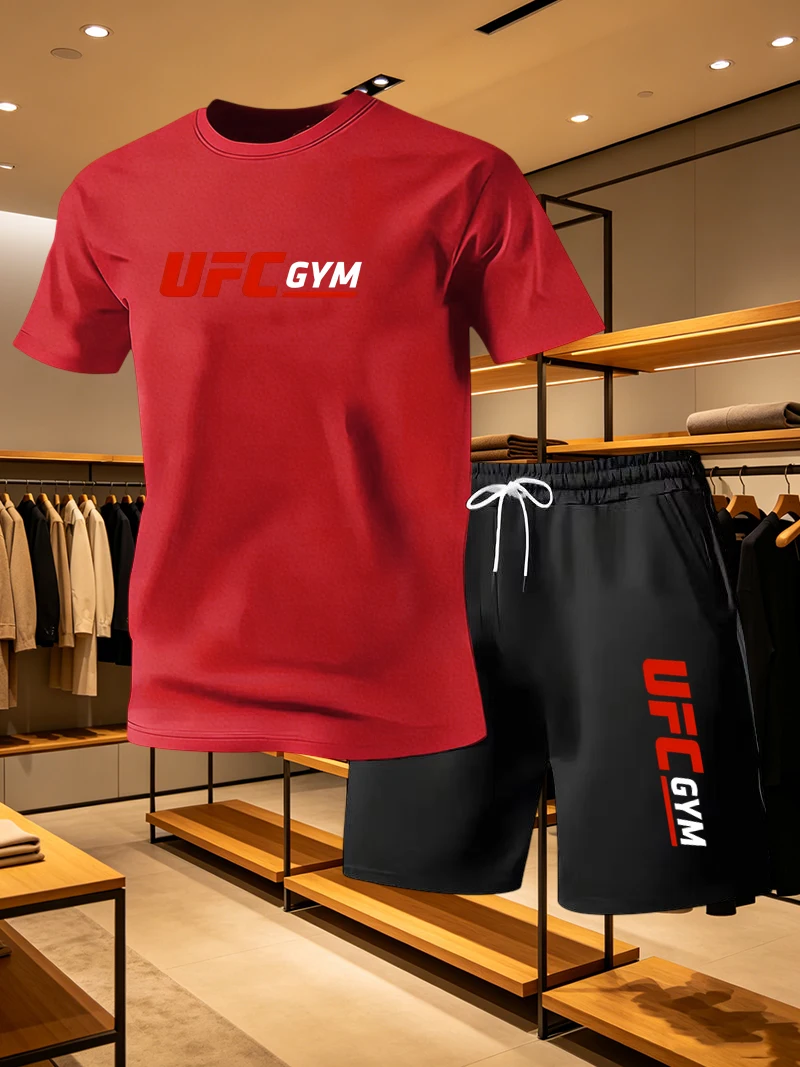 Men's Fashion T-shirt Shorts U - Men'S Fashion Course ulasan dan harga