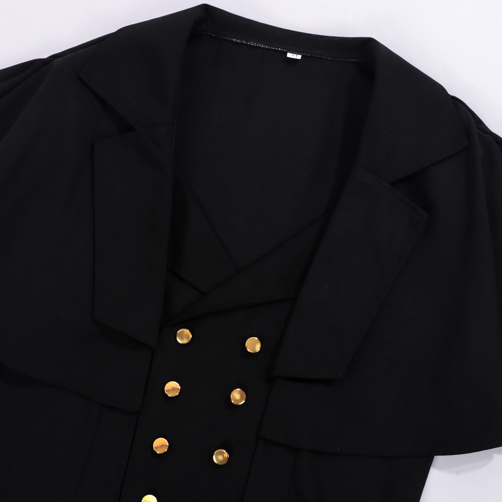 Vintage Gothic-style Men's Bla - Trench Coat Men ulasan dan harga