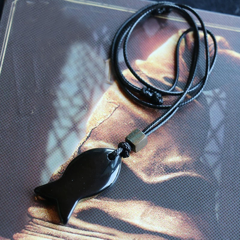 Vintage Natural Black Obsidian - Men'S Fashion Today ulasan dan harga