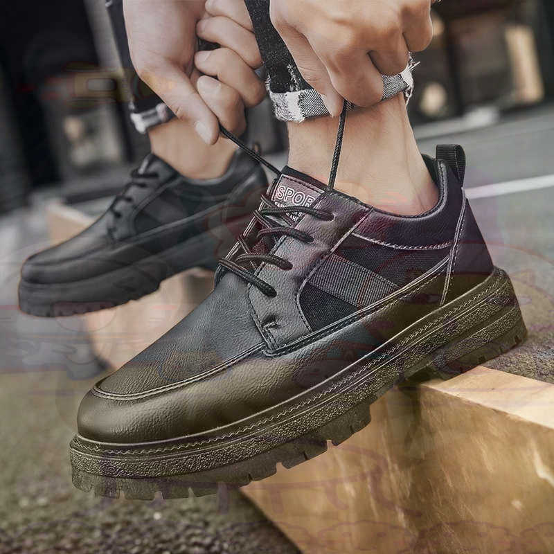 Dark Natural Leather Fashion T - Men'S Fashion Outfit Ideas ulasan dan harga