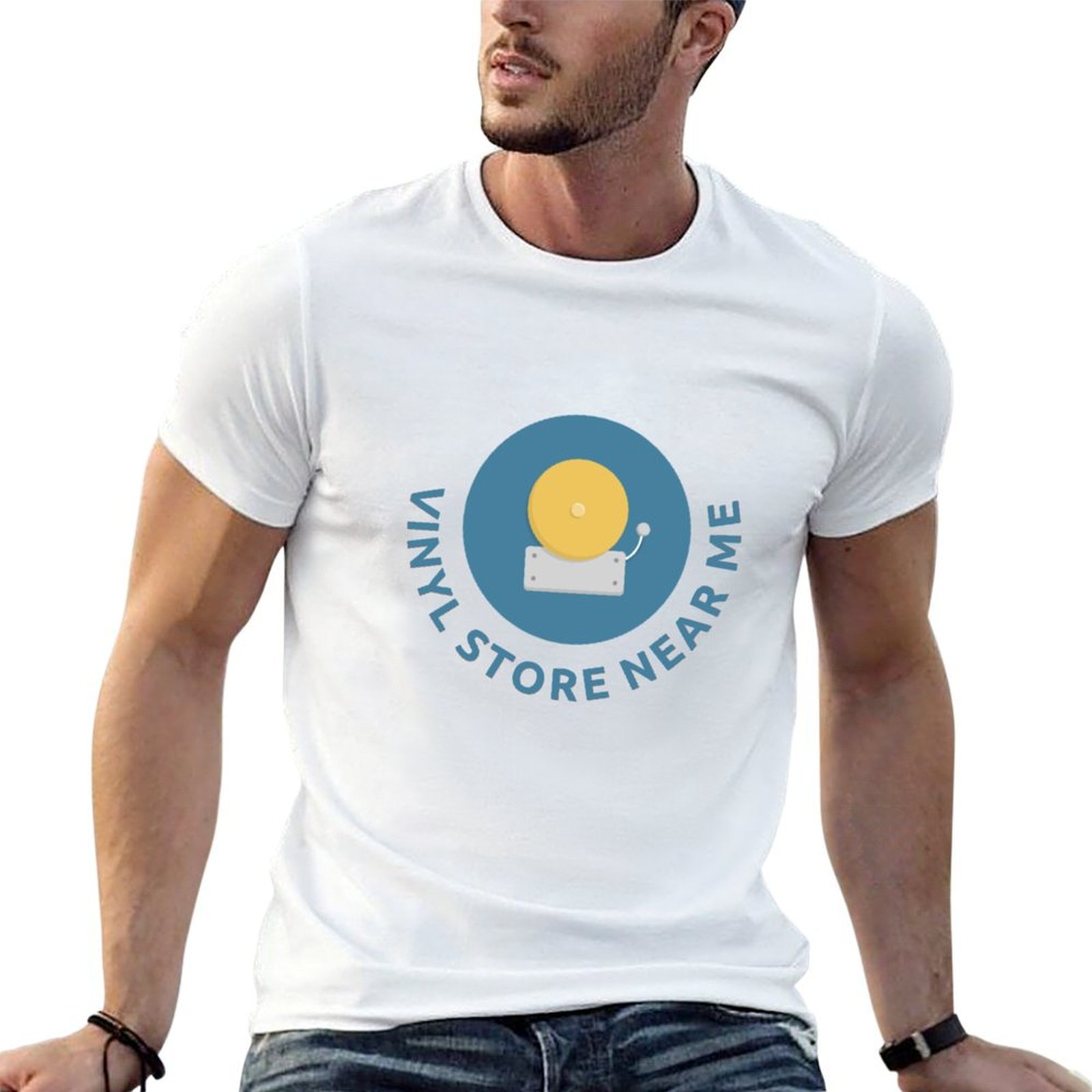 Vinyl store near me Tshirt T-S - Men'S Fashion Near Me ulasan dan harga