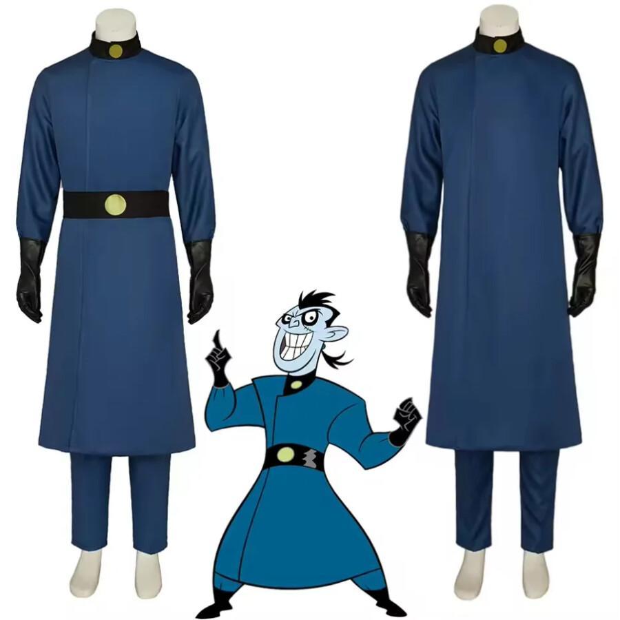 Dr.Drakken Cosplay Costume Adu - Trench Coat Men ulasan dan harga