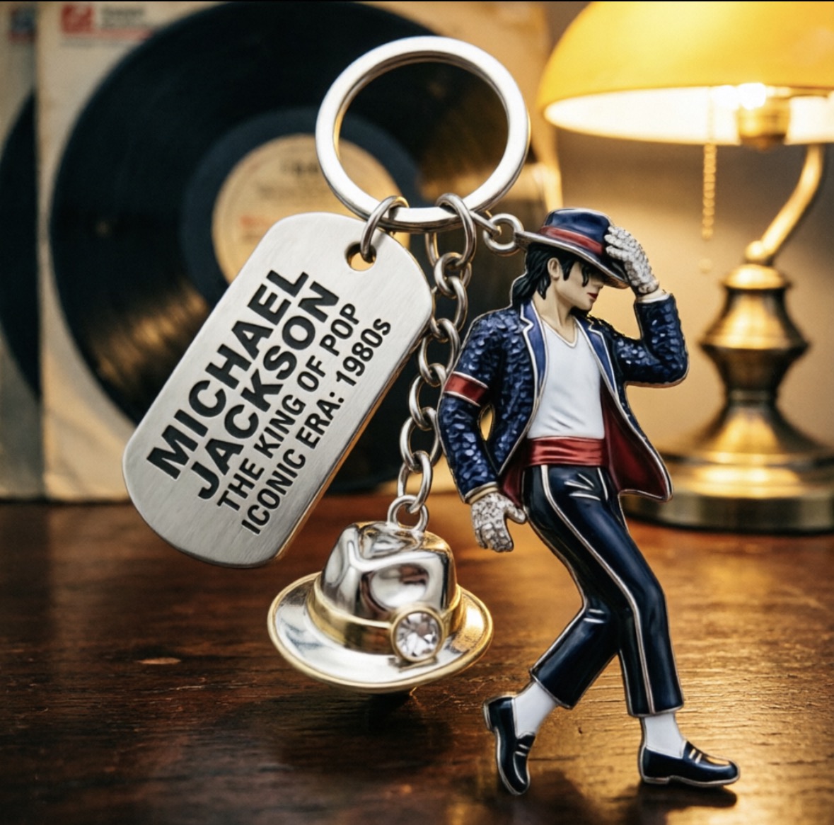 Michael Jackson Keychain, Clas - Men'S Fashion ulasan dan harga