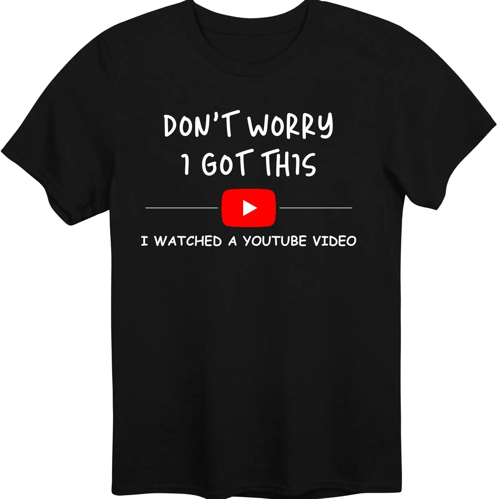 YouTube Certified T Shirt Don' - Men Fashion Youtubers ulasan dan harga