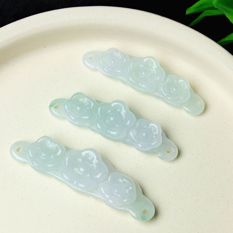 1pc Natural Jadeite Emerald Fl - Men'S Fashion ulasan dan harga