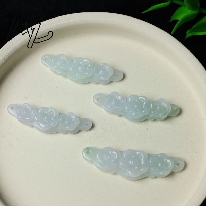 1pc Natural Jadeite Emerald Fl - Men'S Fashion ulasan dan harga