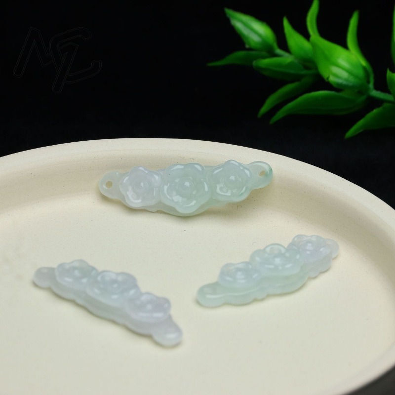 1pc Natural Jadeite Emerald Fl - Men'S Fashion ulasan dan harga