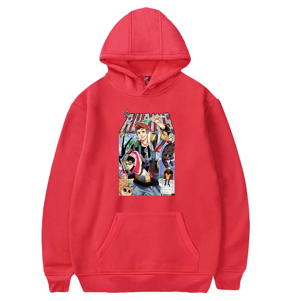 2026 Rubius Hoodie Unisex Long - Men Fashion Youtubers ulasan dan harga