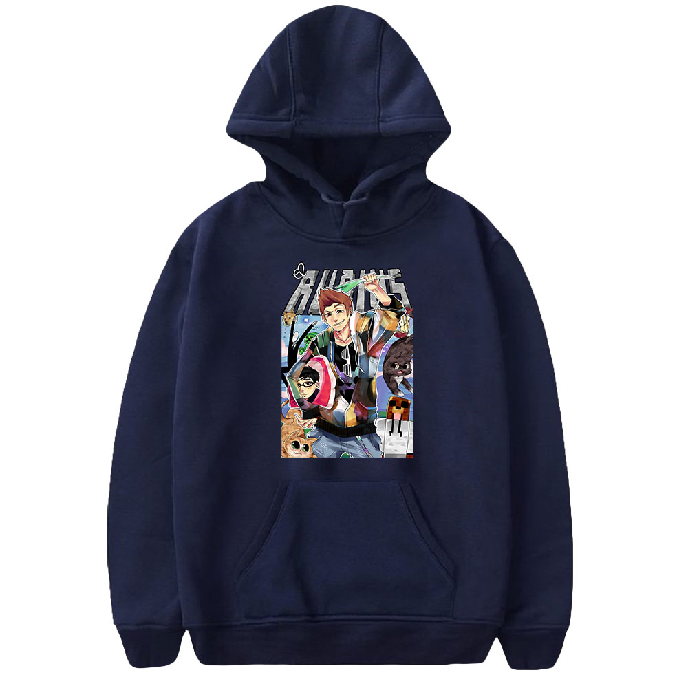 2026 Rubius Hoodie Unisex Long - Men Fashion Youtubers ulasan dan harga
