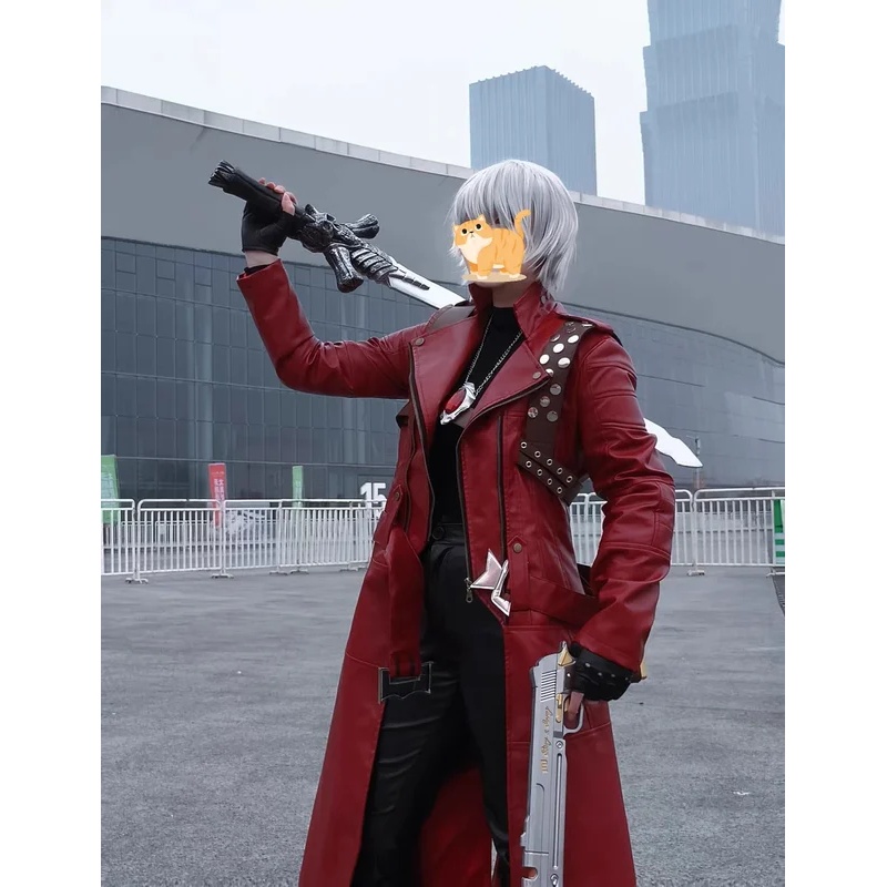 RGD4 Halloween Dante Cosplay C - Trench Coat Men ulasan dan harga