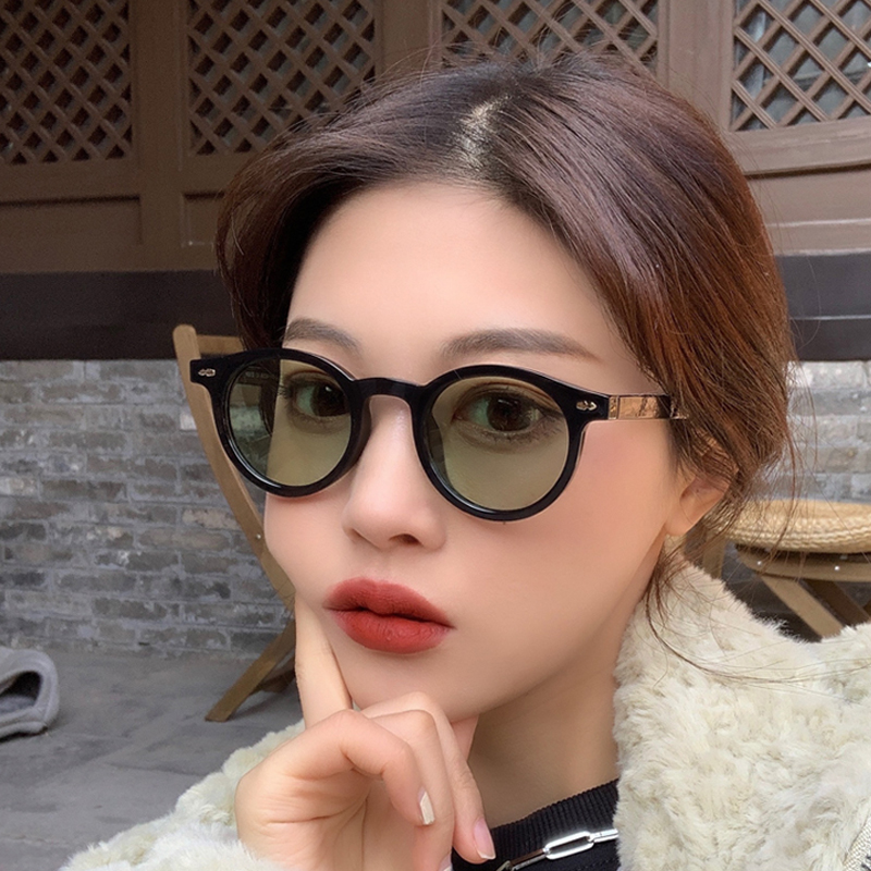 New Small Round Sunglasses for - Men'S Fashion Old Money ulasan dan harga