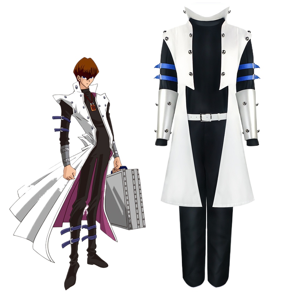 Seto Kaiba Anime Game Cosplay  - Trench Coat Men ulasan dan harga