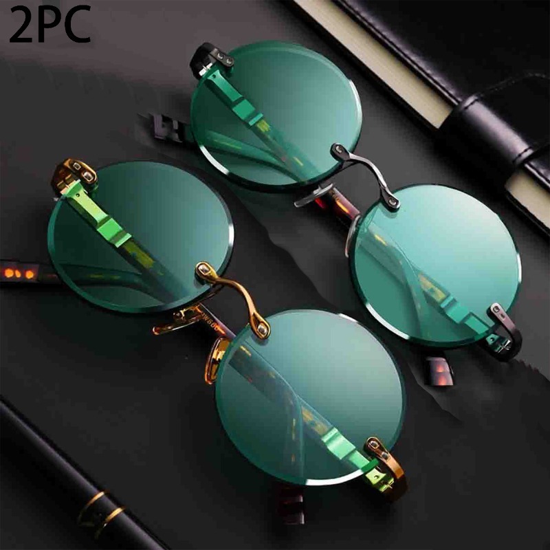 Fashion Classic Rimless Sungla - Men'S Fashion Rimless Glasses ulasan dan harga
