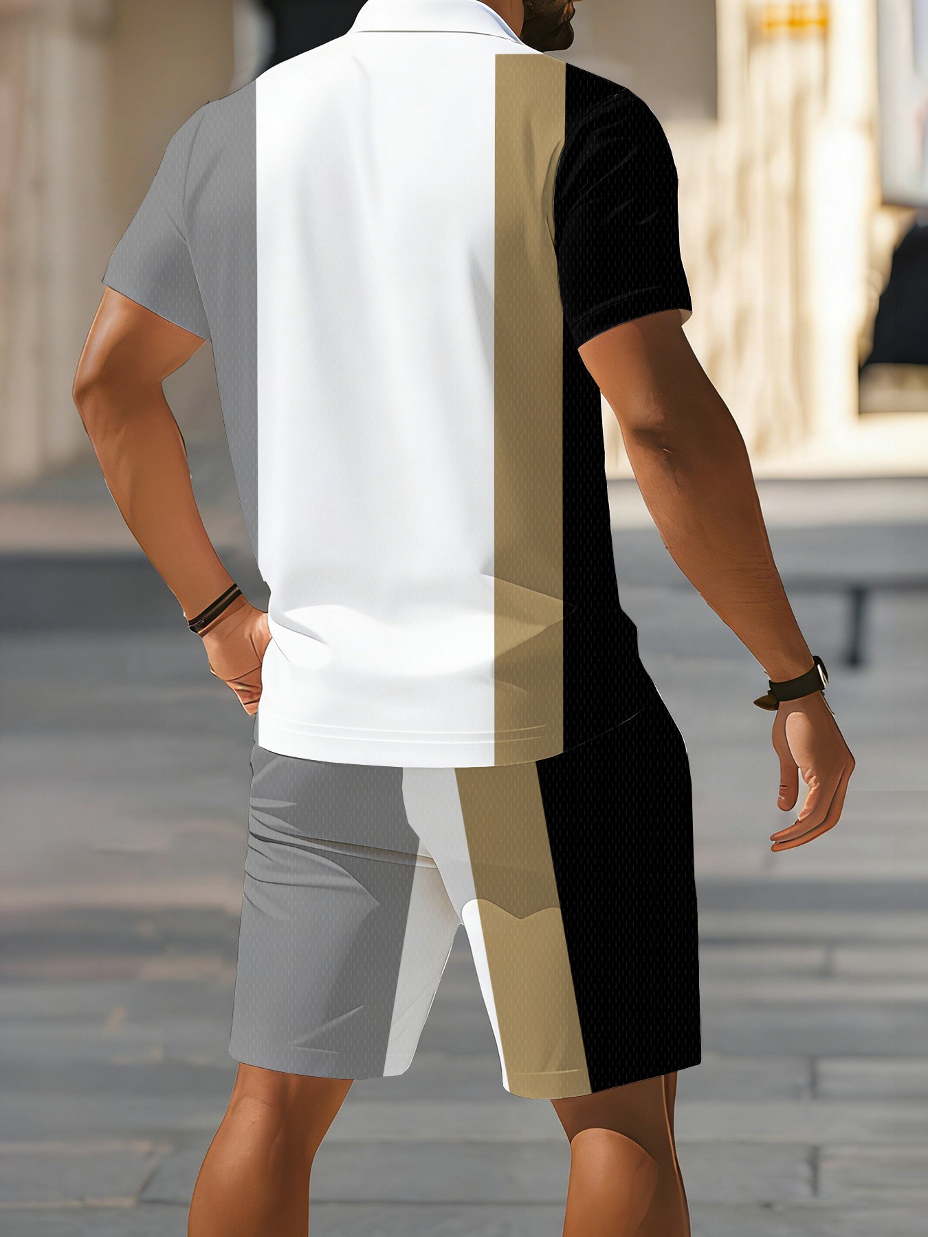 2026 Summer American Men's Pol - Men'S Fashion Polo Shirt ulasan dan harga