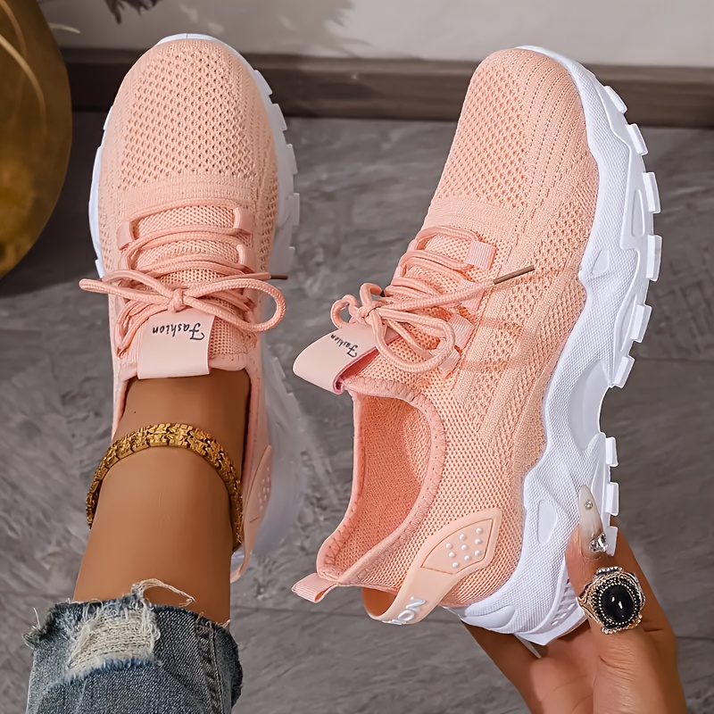 Breathable Knit Sneakers Fashi - Men'S Fashion Course ulasan dan harga