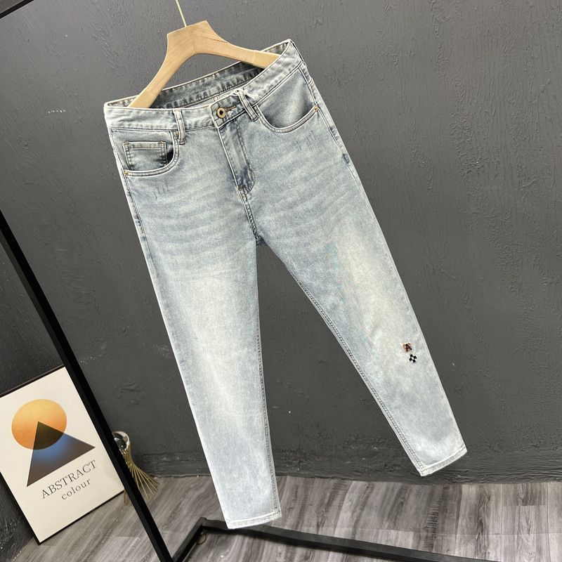 New Stylish Men's Denim Jeans  - Skinny Jeans Ripped ulasan dan harga