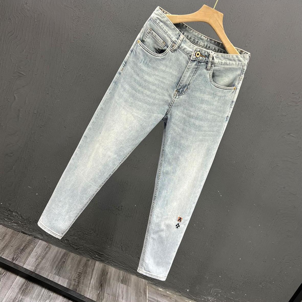 New Stylish Men's Denim Jeans  - Skinny Jeans Ripped ulasan dan harga