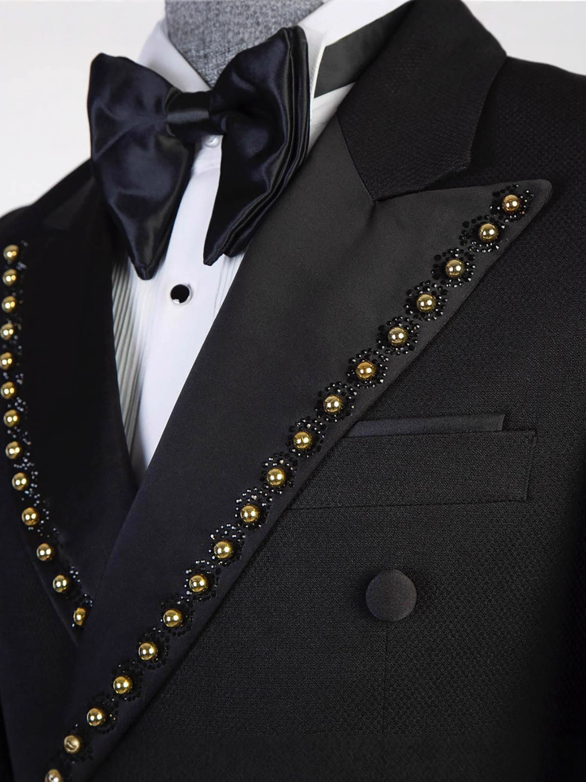 Double Breasted Beaded Formal  - Men'S Dress Pants Fashion ulasan dan harga