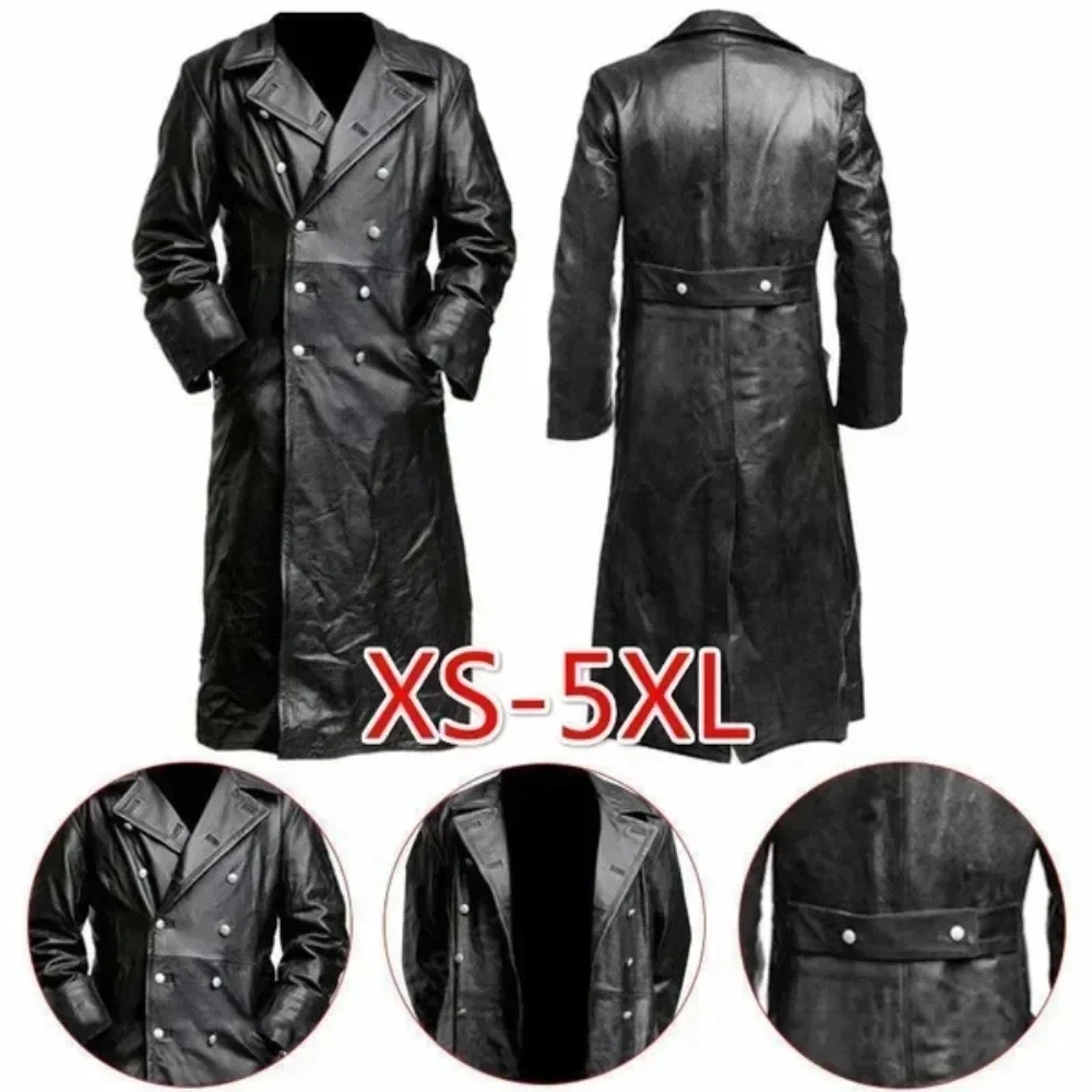 Men’s Full-Length Long Trench  - Trench Coat Men ulasan dan harga
