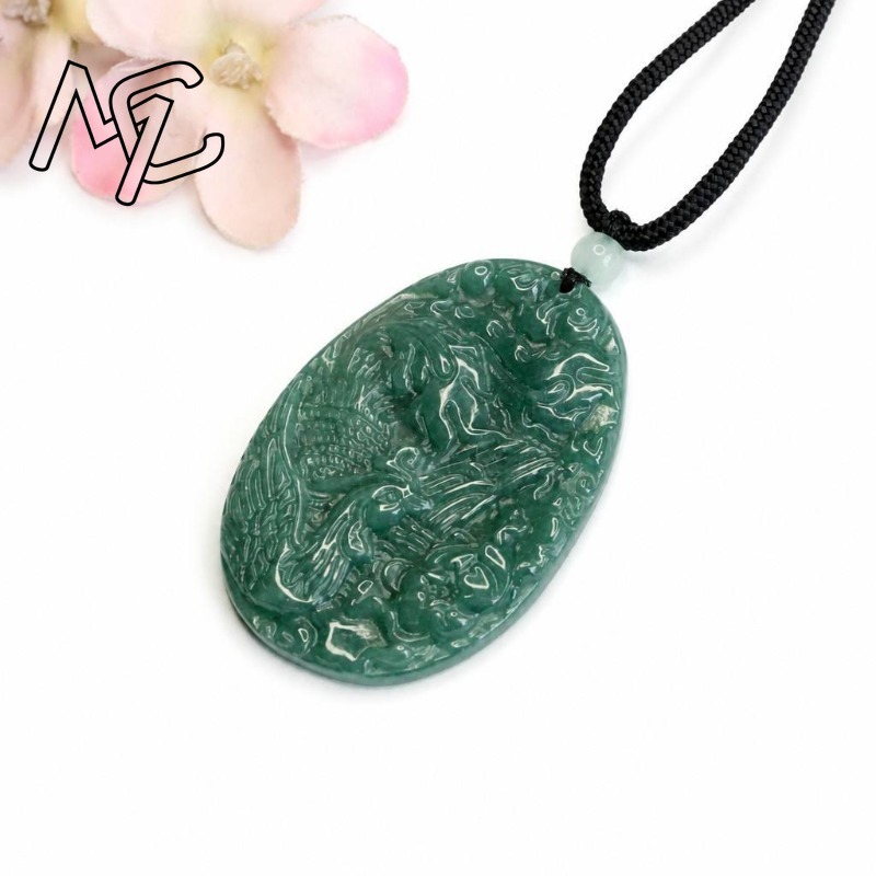 Real Natural Emerald Jade Blue - Men'S Fashion ulasan dan harga