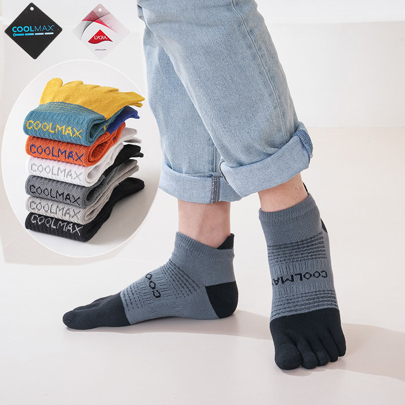 Fashion Toe Socks for Men Wome - Men'S Fashion Quarter Socks ulasan dan harga