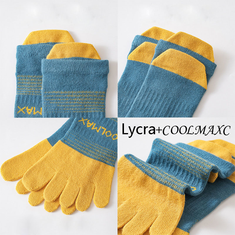 Fashion Toe Socks for Men Wome - Men'S Fashion Quarter Socks ulasan dan harga