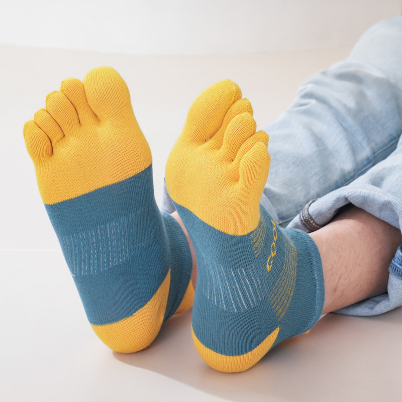 Fashion Toe Socks for Men Wome - Men'S Fashion Quarter Socks ulasan dan harga